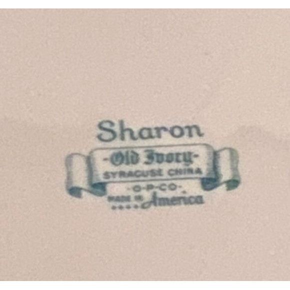 Syracuse Old Ivory Sharon Soup Salad‎ Bowl (s) USA made Coupe - Picture 3 of 3